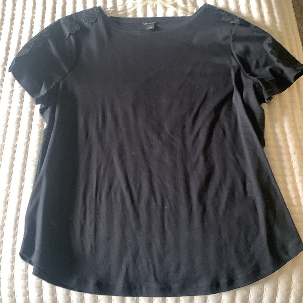 Black Ann Taylor Top